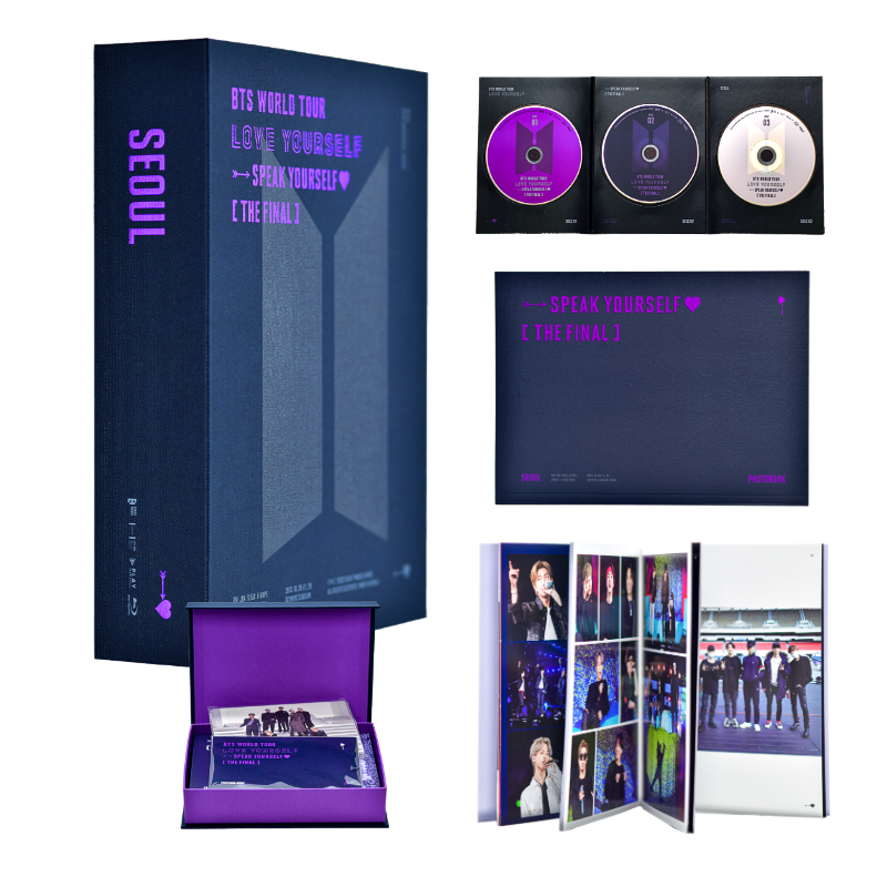BTS LOVE YOURSELF SPEAK YOURSELF THE FINAL Blu-ray Official SEALED Weverse